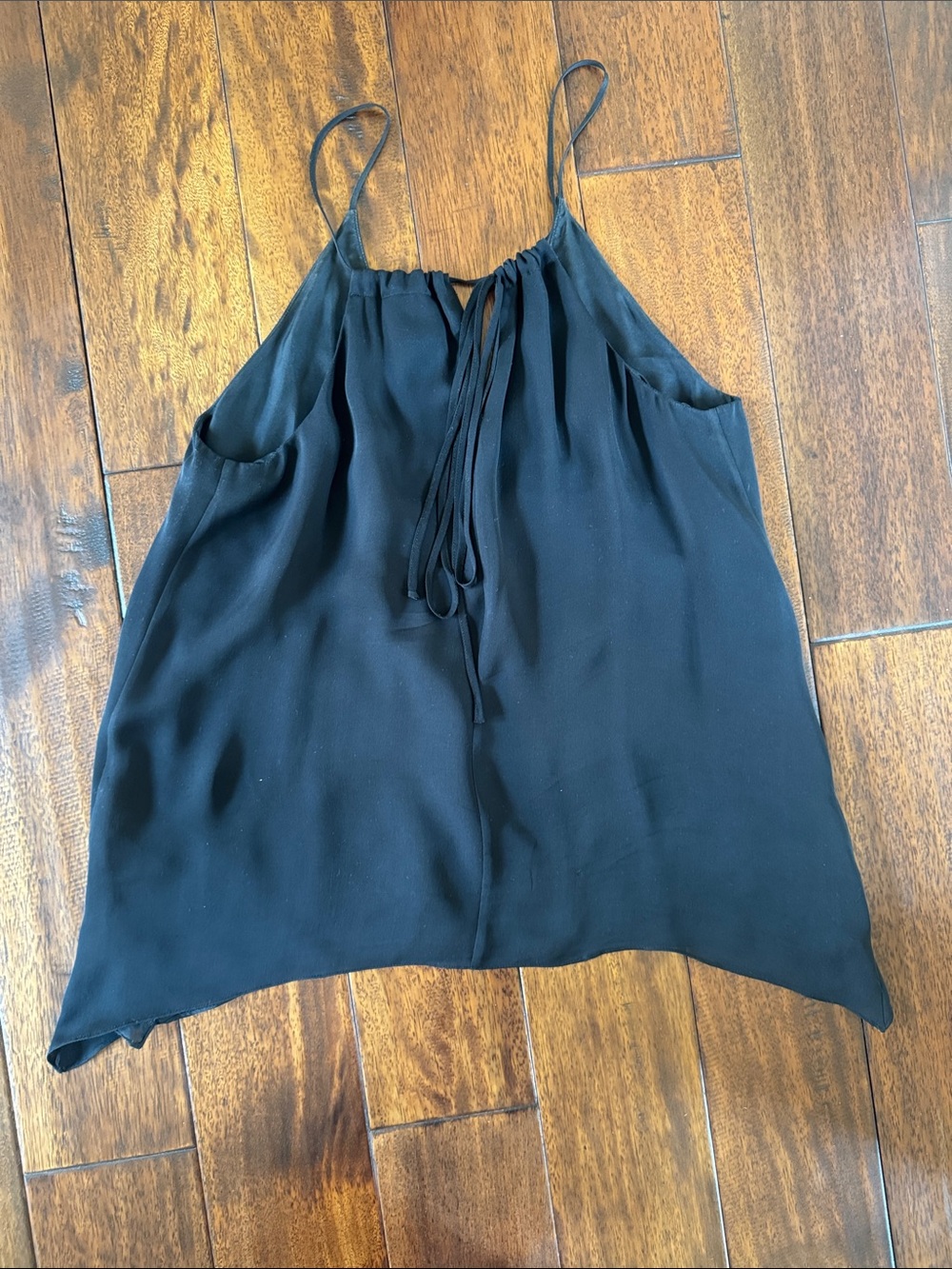Mason Black V-Neck Strappy Camisole - Picture 4 of 4